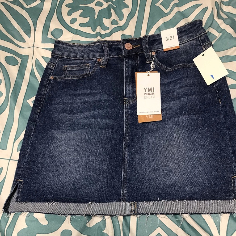 NWT YMI denim skirt good stretch